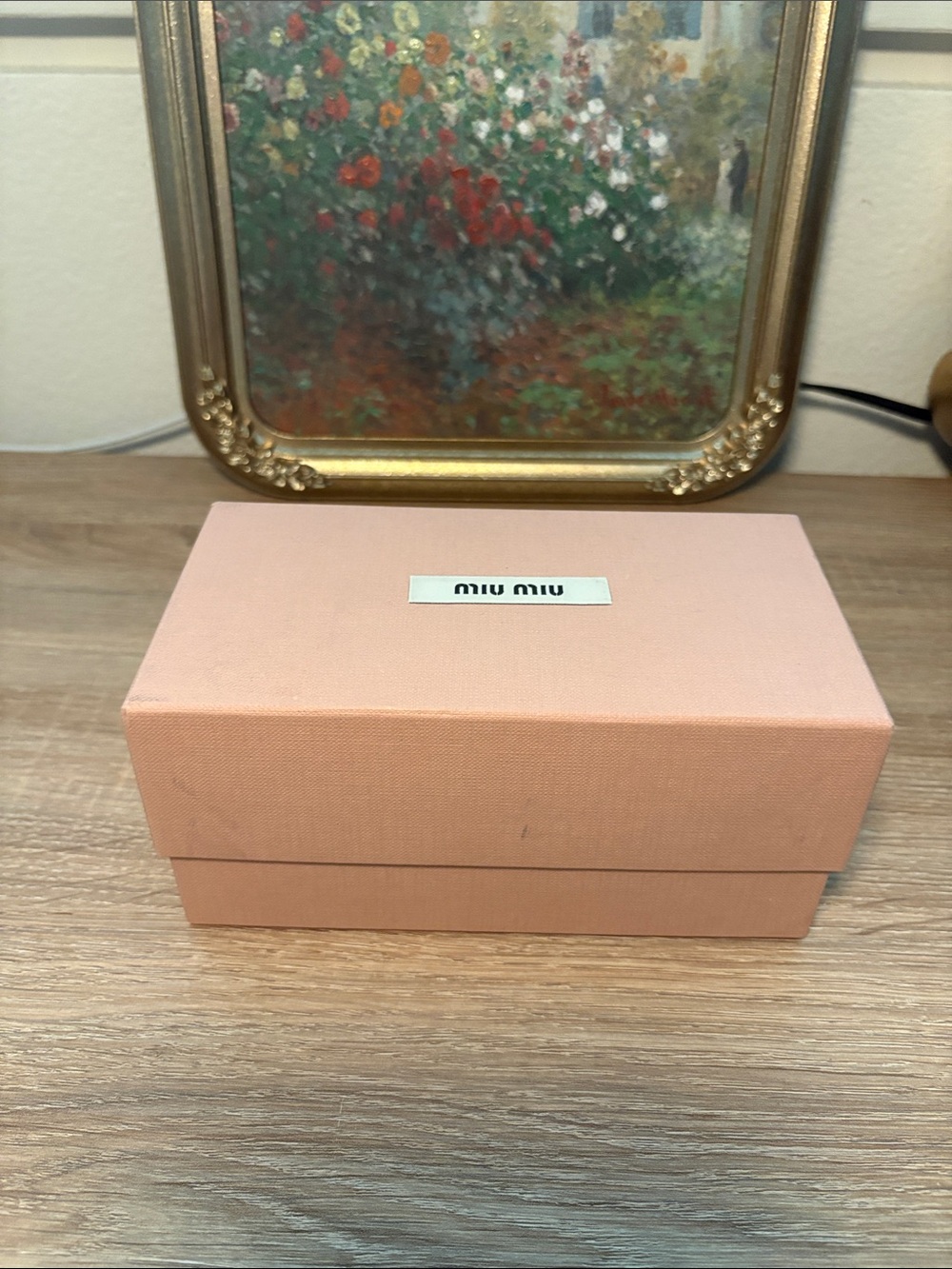 Miu Miu Black Frame Sunglasses with Pink Velvet Case - Picture 9 of 9